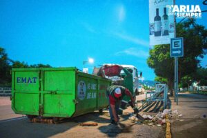 EMAT supera las 50 toneladas de residuos durante el Carnaval Chapaco