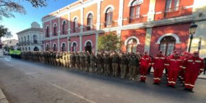 Policía Boliviana celebra su bicentenario en medio de un estado de excepción