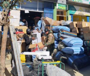 Descubren cocaína oculta en un dispensador de agua rumbo a Yacuiba