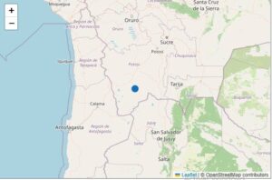 Sismo de magnitud 4,5 se registra en Sud Lípez, Potosí